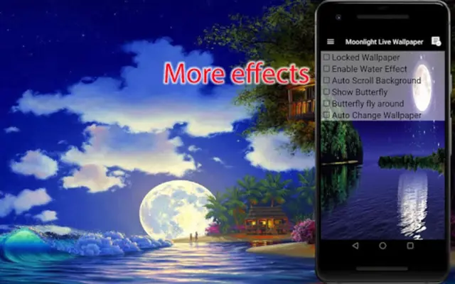 Moonlight Live Wallpaper android App screenshot 2