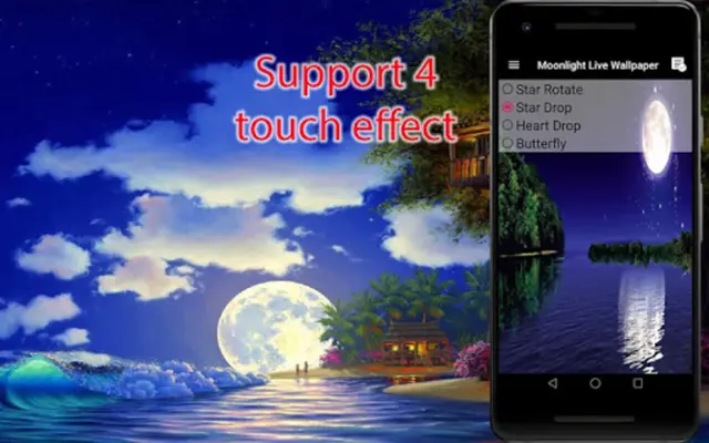 Moonlight Live Wallpaper android App screenshot 4