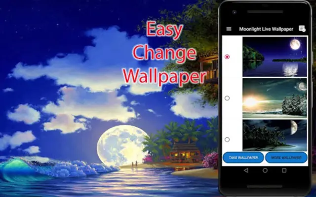 Moonlight Live Wallpaper android App screenshot 6